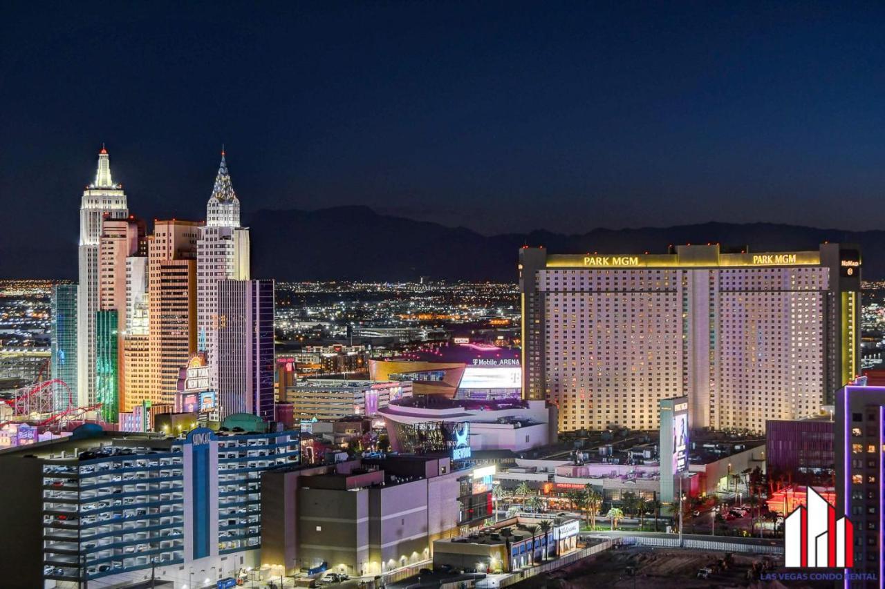 Mgm Signature-28-705 F1 Track & Strip View Balcony لاس فيغاس المظهر الخارجي الصورة